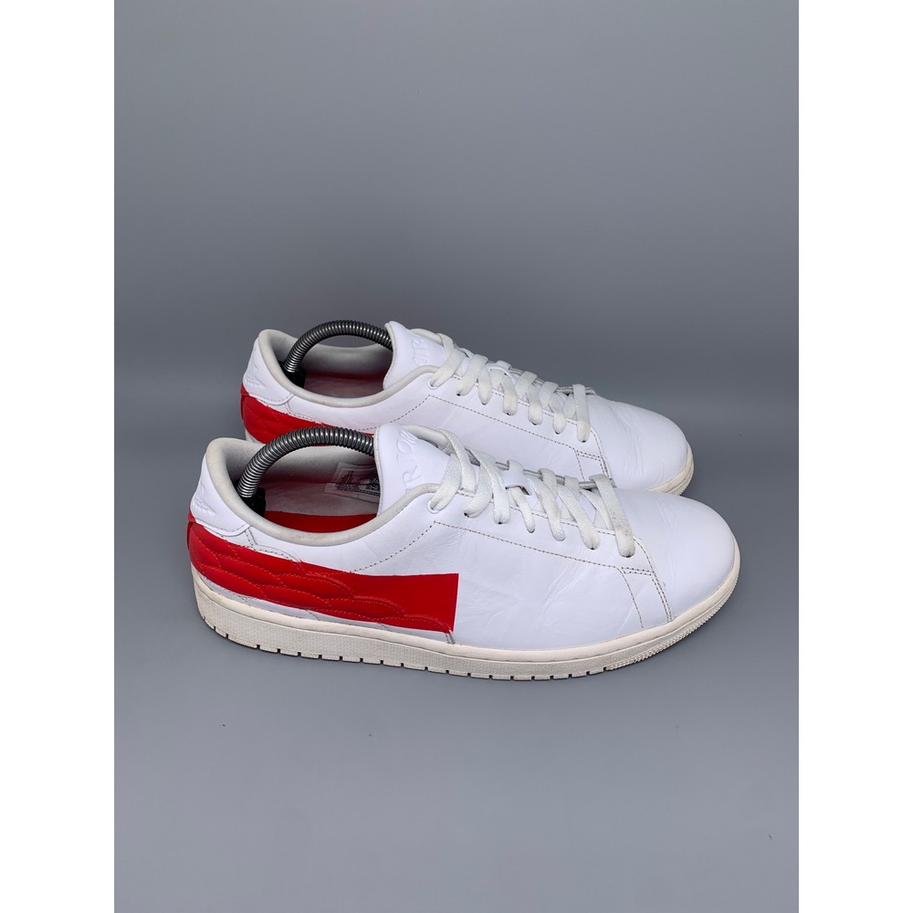 Jordan Centre Court White University Red Shoes DJ2756-101 Men's Sz 10